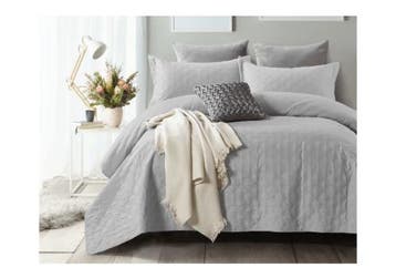 Sleeptime Chrone Zilver 260 x 250 - 200X200/220 + 2 x kussen, Nieuw
