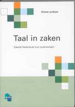 Taal in zaken 9789055176090 Christine van Baalen, Verzenden, Gelezen, Christine van Baalen