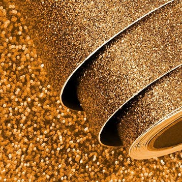 Plakfolie, glitterfolie goud, glitter behang zelfklevend, Nieuw