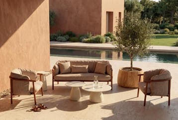 4 Seasons Outdoor Coral loungeset Spicy met Sol tafel(s) |, Ophalen of Verzenden, Nieuw
