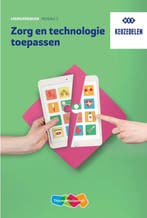 9789006310764 Keuzedeel - Zorg en technologie toepassen n..., Verzenden, Nieuw, Miranda van Berlo