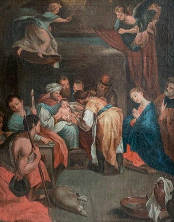 Franse school (XVII) - La circoncision du Christ