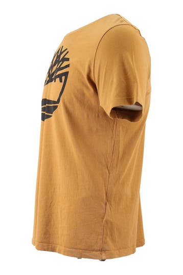 Timberland T-shirt in maat S Geel, Verzenden, Zo goed als nieuw, Overige kleuren, Timberland