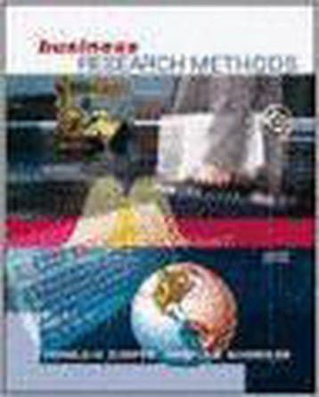 Business Research Methods. Mit Cd-Rom - Donald R. Cooper, Verzenden, Gelezen, Donald R. Cooper