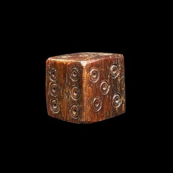 Oud-Romeins, Keizerrijk been / bot dobbelsteen - Ancient