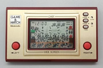 Nintendo - Game & Watch - Wide Screen - Chef (FP-24) –, Nieuw
