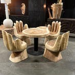Fauteuil Hands On suarhout, Huis en Inrichting, Stoelen, Ophalen of Verzenden, Nieuw