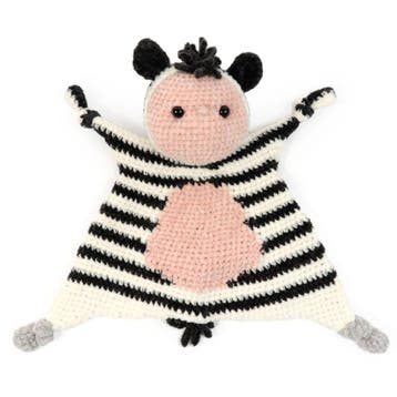 Zebra Tuttel Haken - Beesiepop - Haakpret Anja Toonen - Ha, Ophalen of Verzenden, Nieuw