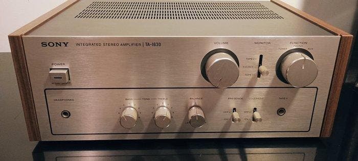 Sony - TA-1630 - Solid state geïntegreerde versterker, Audio, Tv en Foto, Radio's