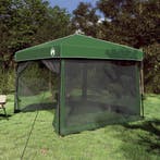 vidaXL Camping Tent Set met dak met opslag 2 pcs Groen, Caravans en Kamperen, Tenten, Verzenden, Nieuw, Tot en met 2