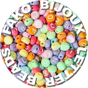 Fako Bijoux - Letterkralen - Letter Beads - Alfabet Kralen -, Verzenden, Nieuw