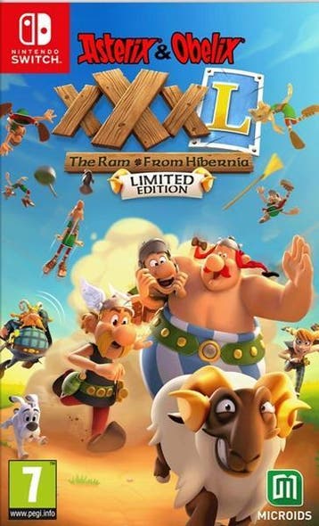 Asterix & Obelix XXXL: The Ram From Hibernia Switch, 3 spelers of meer, Ophalen of Verzenden, Zo goed als nieuw, Vanaf 7 jaar
