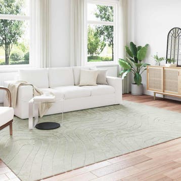 vidaXL Vloerkleden Rechthoekig PALMERAS Groen 240 x 340 cm, Verzenden, Nieuw, Groen