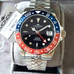 Mondia - Automatic GMT - 24 Jewels - Pepsi Diver - New -, Sieraden, Tassen en Uiterlijk, Horloges | Heren, Nieuw