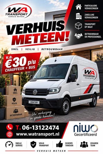 Verhuisbedrijf Dordrecht snel goedkoop en betrouwbaar 29.95, Inpakservice, Verhuizen internationaal