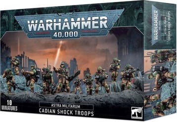 Cadian Shock Troops - Astra Militarum, Ophalen of Verzenden, Nieuw