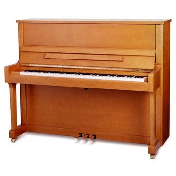 Feurich 122 - Universal CS messing piano, Muziek en Instrumenten, Nieuw, Bruin, Piano