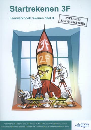 Startrekenen 3F leerwerkboek deel B, 9789491699955, Verzenden, Zo goed als nieuw, HBO