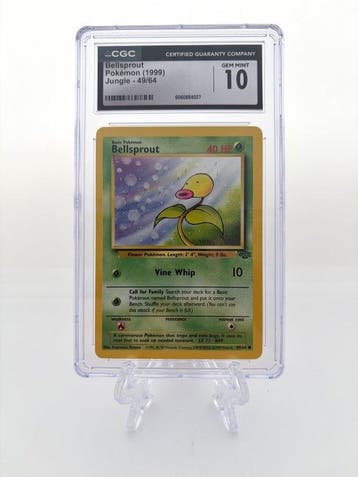Pokémon - 1 Graded card - Bellsprout - Jungle - 49/64 - 1999, Nieuw
