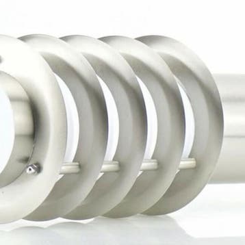 LED Tuinverlichting - Wandlamp Buiten - Nalid 2 - E27, Nieuw, Ophalen of Verzenden, Rvs, Hanglamp
