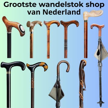 Wandelstok nodig , de grootste shop van Nederland, Diversen, Verzenden, Nieuw
