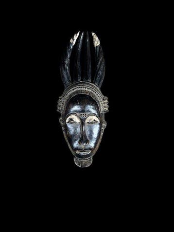 Hoornmasker - Baule - Ivoorkust (Zonder minimumprijs)