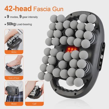 42-Kops Fascia Gun: Diepe Vibratiemassage voor Spierontspann, Verzenden, Nieuw