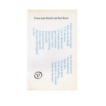Uren met Karel van het Reve - e.a. Amerongen 9789028207967, Boeken, Literatuur, Verzenden, Gelezen, E.a. Amerongen