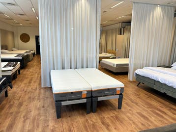 Tempur set Showmodel 160x200 bodems en matrassen, Tweepersoons, Ophalen of Verzenden, Zo goed als nieuw, 200 cm