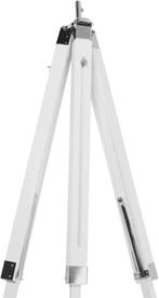 Vloerlamp - Staande lamp - 103-148 cm - Wit - Jago, Verzenden, Zo goed als nieuw