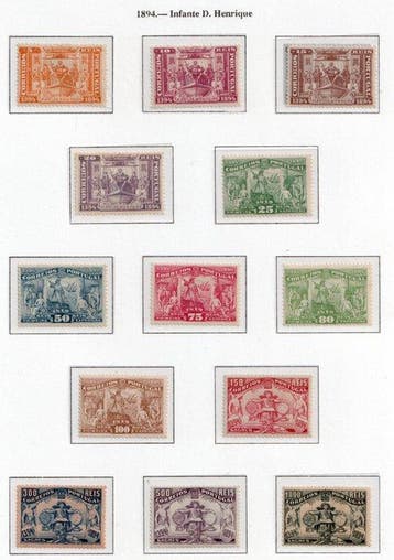 Portugal 1894 - 5e eeuwfeest van de geboorte van prins, Gestempeld