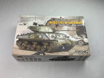 Meng Model TS-043 | U.S. Medium Tank M4A3 (76) W Sherman |, Verzenden, Nieuw