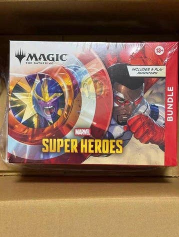 Wizards of The Coast - 1 Box - Marvel Superstars - Magic The, Nieuw