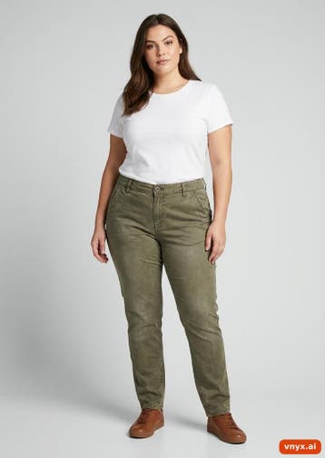 BOAS Chinos Heren maat W33 / L31 Olijf Vintage, Kleding | Heren, Spijkerbroeken en Jeans, Ophalen of Verzenden, Nieuw