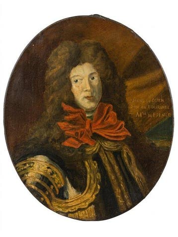 Franse school (XVIII) - Ritratto del Maresciallo di Francia, Antiek en Kunst