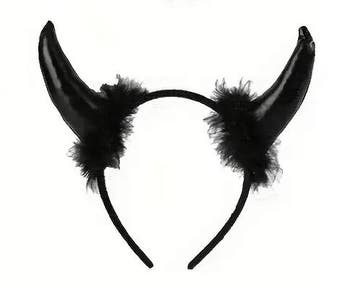 Halloween diadeem Duivelsoortjes, Ophalen of Verzenden, Nieuw