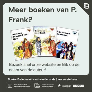 ADAM EN EVA        KBB 2 / KINDERBIJBELBOEKJES 9789033823213, Verzenden, Gelezen, P. Frank