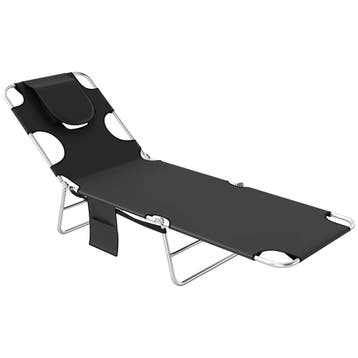 Tuinligstoel, Ligstoel Met Gevoerde Gezichtsopening, Massage, Verzenden, Nieuw