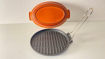 Style Le Creuset - Ovenschaal (2) - Emaille lettertype +