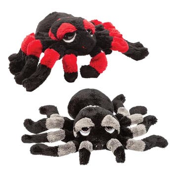 Tarantula knuffel set van 2 - pluche - 22 cm, Verzenden, Nieuw