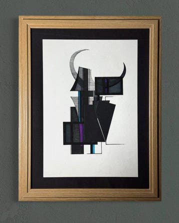 Eugène Eechaut (1928-2019) - Abstract ink composition