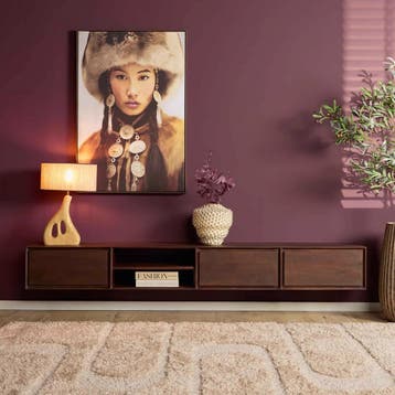 Zwevend tv meubel Ambiance Brown | 240 cm | Starfurn, Ophalen of Verzenden, Nieuw
