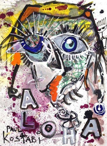 Paul Kostabi (1962) - Aloha