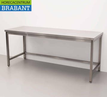 HCB RVS Werktafel Tafel Premium-line 200 x 70 x 85 cm Horeca, Ophalen of Verzenden, Nieuw in verpakking
