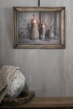 Sobere prent in houten lijst Angels 66 x 52 cm, Ophalen of Verzenden, Nieuw