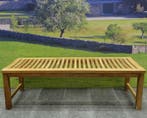 Javaan tuinbank 150x45xH46 cm teak, Ophalen of Verzenden, Nieuw