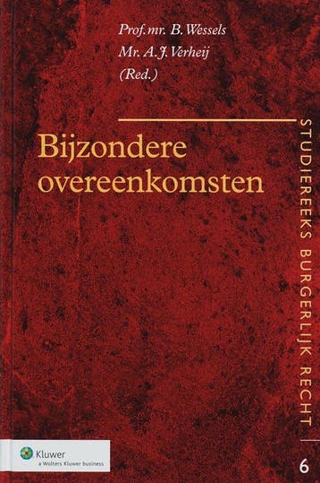 Bijzondere overeenkomsten / Studiereeks burgerlijk recht / 6, Verzenden, Zo goed als nieuw, M.M.R. van Ardenne-Dick