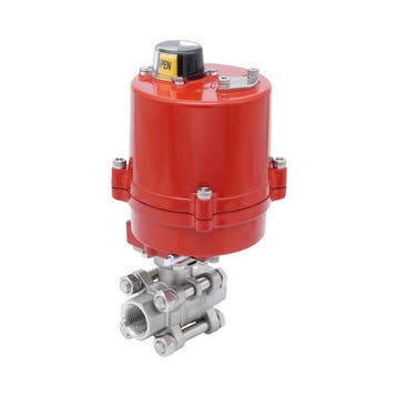 Rp 3/4 2-Weg RVS Elektrische Kogelkraan 12 V AC/DC, Verzenden, Nieuw