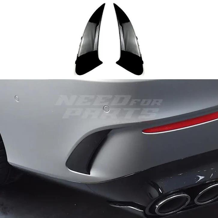 Rear Bumper Canards Voor Mercedes CLA X118/C118 AMG Line &, Auto-onderdelen, Carrosserie en Plaatwerk, Ophalen of Verzenden