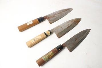 Keukenmes - Deba bch - Staal - Japan - Mes KATANA Deba